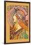 Savonnerie de Bagnolet-Alphonse Mucha-Framed Art Print