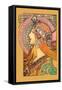 Savonnerie de Bagnolet-Alphonse Mucha-Framed Stretched Canvas