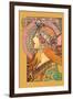 Savonnerie de Bagnolet-Alphonse Mucha-Framed Art Print