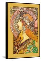 Savonnerie de Bagnolet-Alphonse Mucha-Framed Stretched Canvas