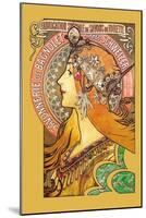 Savonnerie de Bagnolet-Alphonse Mucha-Mounted Art Print