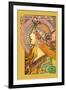 Savonnerie de Bagnolet-Alphonse Mucha-Framed Art Print