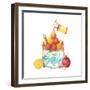 Savor the Season Customizable Holiday Card-Deborah Kopka-Framed Giclee Print