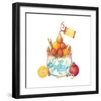 Savor the Season Customizable Holiday Card-Deborah Kopka-Framed Giclee Print