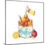 Savor the Season Customizable Holiday Card-Deborah Kopka-Mounted Giclee Print