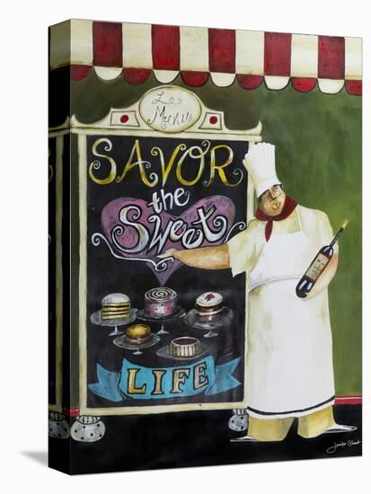 Savor the Sweet Life-Jennifer Garant-Stretched Canvas