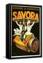 Savora Waiters-null-Framed Stretched Canvas