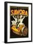 Savora Waiters-null-Framed Premium Giclee Print