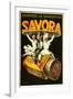 Savora Waiters-null-Framed Giclee Print