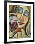 Savoring the First Sip-Tim Nyberg-Framed Giclee Print