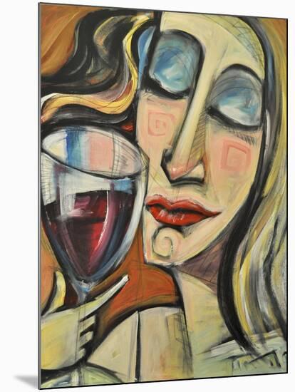 Savoring the First Sip-Tim Nyberg-Mounted Giclee Print
