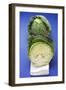 Savoy Cabbage, Whole and Half-Foodcollection-Framed Photographic Print