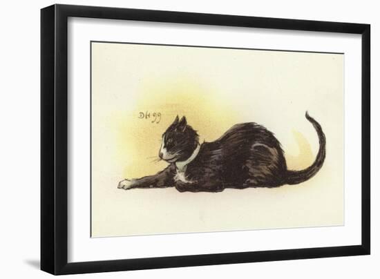 Savoy Cat-Dudley Hardy-Framed Giclee Print