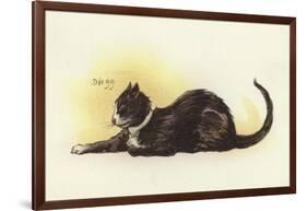 Savoy Cat-Dudley Hardy-Framed Giclee Print