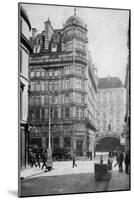 Savoy Hotel and Theatre across the Strand from Norfolk Street, London, C1930S-null-Mounted Giclee Print