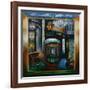 Savoy Hotel, Savoy Interior, Kaspar the Cat, 2010-Lee Campbell-Framed Giclee Print