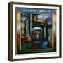 Savoy Hotel, Savoy Interior, Kaspar the Cat, 2010-Lee Campbell-Framed Giclee Print