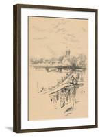 Savoy Pigeons, 1896, (1898)-James Abbott McNeill Whistler-Framed Giclee Print