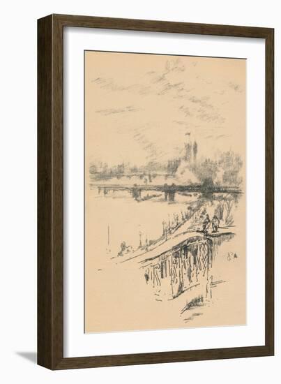 Savoy Pigeons, 1896, (1898)-James Abbott McNeill Whistler-Framed Giclee Print