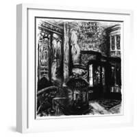 Savoy Shadows, Study for Savoy Interior, 2010-Lee Campbell-Framed Giclee Print