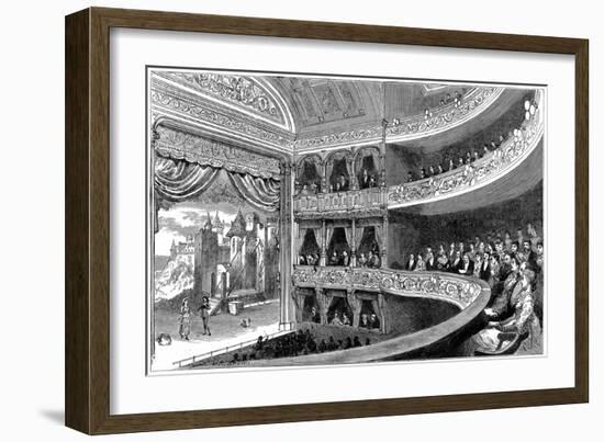 Savoy Theatre, London, 1881-null-Framed Giclee Print