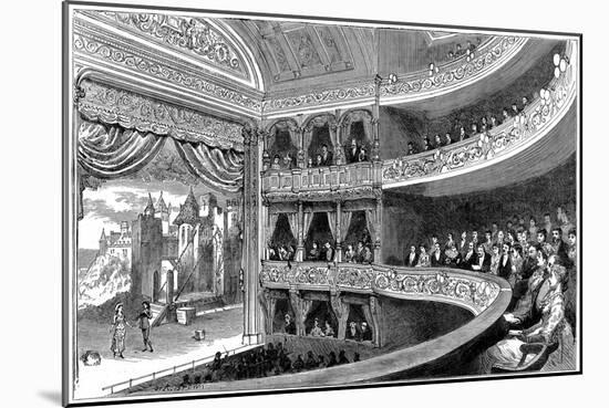 Savoy Theatre, London, 1881-null-Mounted Giclee Print