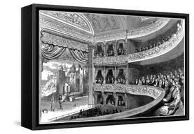 Savoy Theatre, London, 1881-null-Framed Stretched Canvas