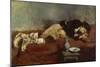 Savoyard Boy Sleeping, 1869-Wilhelm Leibl-Mounted Giclee Print