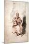 Savoyarde, C1715-Jean-Antoine Watteau-Mounted Giclee Print