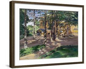 Savva Mamontov's Estate Abramtsevo-Sergei Arsenyevich Vinogradov-Framed Giclee Print