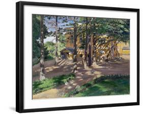 Savva Mamontov's Estate Abramtsevo-Sergei Arsenyevich Vinogradov-Framed Giclee Print