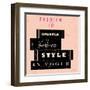 Savvy Fashion 2-Lola Bryant-Framed Art Print