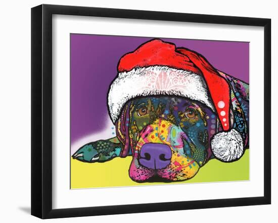 Savvy Labrador Christmas-Dean Russo-Framed Giclee Print