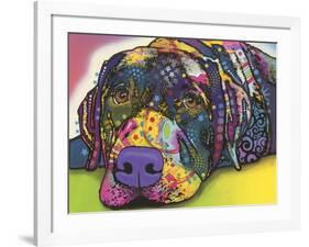 Savvy Labrador-Dean Russo-Framed Giclee Print