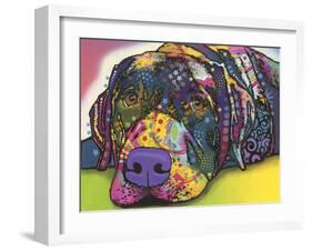 Savvy Labrador-Dean Russo-Framed Giclee Print