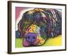 Savvy Labrador-Dean Russo-Framed Giclee Print