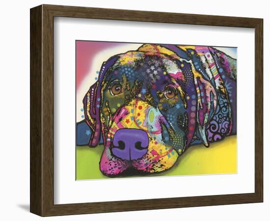 Savvy Labrador-Dean Russo-Framed Giclee Print