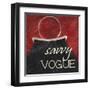 Savvy Vogue-Taylor Greene-Framed Art Print