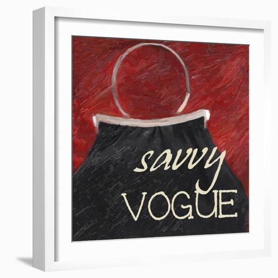 Savvy Vogue-Taylor Greene-Framed Art Print