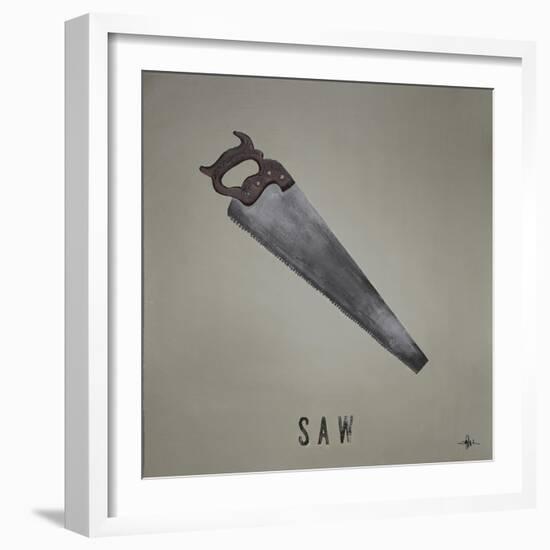 Saw-Kc Haxton-Framed Art Print