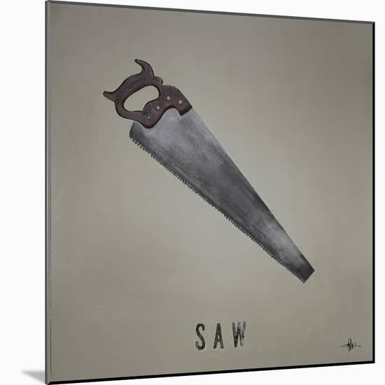 Saw-Kc Haxton-Mounted Art Print