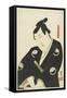 Sawamura Gennosuke as Tsuzuki Denshichi, 1804-Utagawa Toyokuni-Framed Stretched Canvas