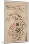 Sawamura Kodenji as Tsuyu-No-Mae, 1698 (Hand-Coloured Woodblock Print)-Torii Kiyonobu I-Mounted Giclee Print