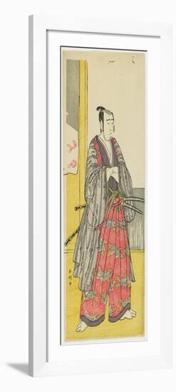 Sawamura Sojuro III as Yazama Jutaro, C. 1789-Katsukawa Shunsho-Framed Giclee Print