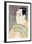 Sawamura Sojuro III in the Role of Ogishi Kurando in the Play "Hana Ayame Bunroku Soga", 1794-Toshusai Sharaku-Framed Giclee Print