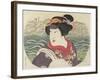 Sawamura Tanosuke II as Yae, 1816-Utagawa Toyokuni-Framed Giclee Print