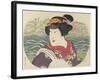 Sawamura Tanosuke II as Yae, 1816-Utagawa Toyokuni-Framed Giclee Print