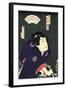 Sawamura Tossho No Shirai Gonpachi-Toyohara Kunichika-Framed Giclee Print