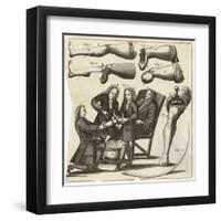 Sawing off a Leg-Heister-Framed Art Print