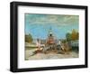 Sawing Wood, 1867-Alfred Sisley-Framed Giclee Print